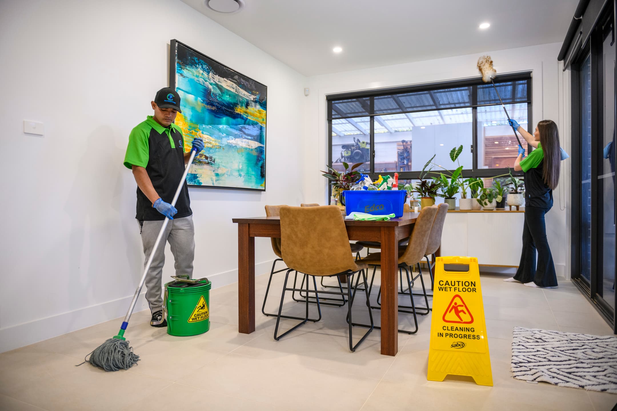 Pro Clean Corp professional cleaning team providing childcare, commercial, office and medical cleaning services in Castle Hill, Fairfield and Western Sydney NSW